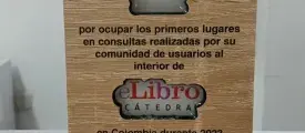 Trofeo de madera.